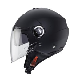 CABERG KASK OTWARTY JET Z BLENDĄ MODEL RIVIERA V4X SOLID KOLOR CZARNY MAT ROZMIAR XXS CABERG