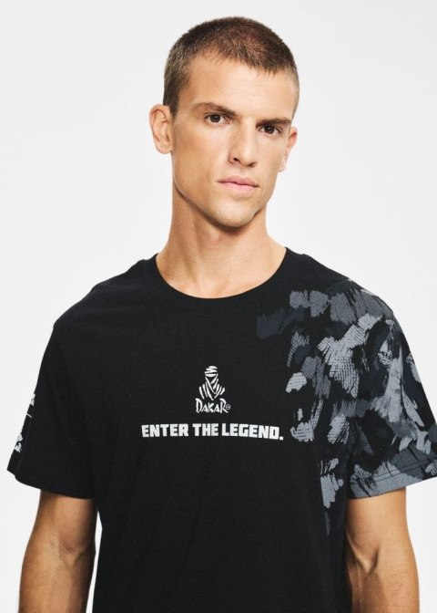 DIVERSE NOWY TOWAR EXTREME TEAM - DAKAR RALLY KOSZULKA DKR CAMO 256 KOLOR CZARNY XL DAKAR RALLY
