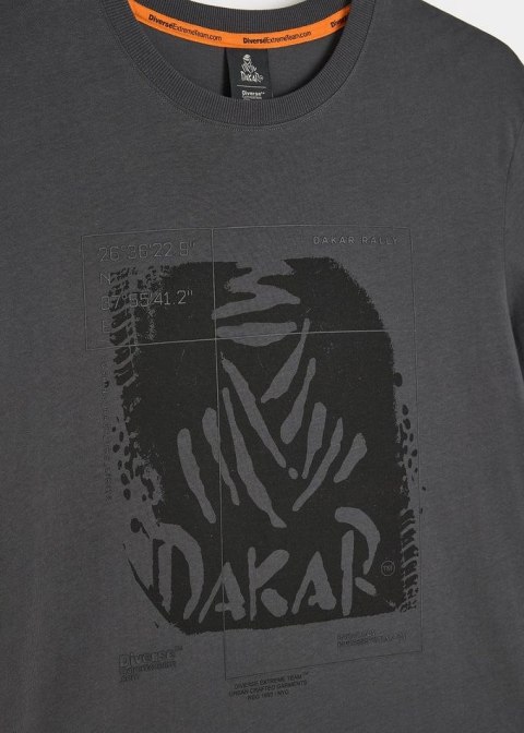 DIVERSE NOWY TOWAR EXTREME TEAM - DAKAR RALLY KOSZULKA DKR DES 1425 KOLOR GRAFIT M DAKAR RALLY