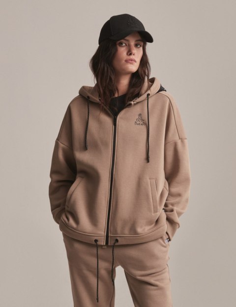 DIVERSE WYPRZEDAŻ EXTREME TEAM - DAKAR RALLY - BLUZA (DAMSKA) DKR HOOD L KOLOR PIASKOWY ROZMIAR L DAKAR RALLY