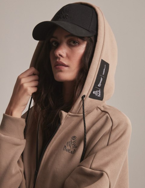 DIVERSE WYPRZEDAŻ EXTREME TEAM - DAKAR RALLY - BLUZA (DAMSKA) DKR HOOD L KOLOR PIASKOWY ROZMIAR L DAKAR RALLY