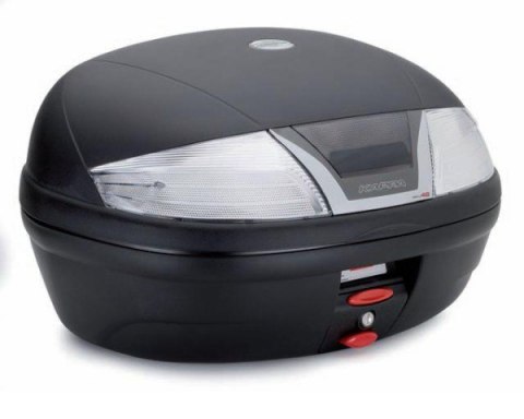 KAPPA KUFER CENTRALNY 46L MONOLOCK K46NT ZIPPY Z BIAŁYMI ODBLASKAMI ( ZAWIERA PŁYTĘ ) (K46NT) - WYCOFANY Z OFERTY KAPPA