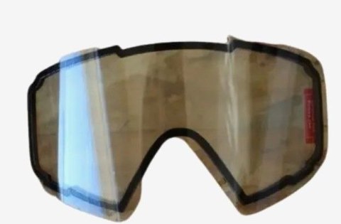 KENNY RACING DOUBLE CLEAR LENS WITHOUT PINS PODWÓJNA SZYBKA PRZEŹROCZYSTA DO GOGLI TRACK (BEZ PINÓW NA ZRYWKI) KENNY RACING