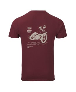 KENNY RACING KOSZULKA T-SHIRT DUST BURGUNDY KOLOR BURGUNDOWY ROZMIAR S KENNY RACING