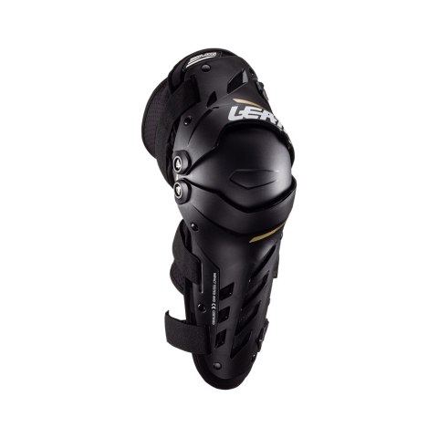 LEATT NAKOLANNIKI OCHRANIACZE KOLAN DUAL AXIS JUNIOR (DZIECIĘCE) KNEE AND SHIN GUARD BLACK KOLOR CZARNY LEATT
