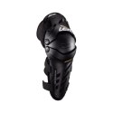 LEATT NAKOLANNIKI OCHRANIACZE KOLAN DUAL AXIS JUNIOR (DZIECIĘCE) KNEE AND SHIN GUARD BLACK KOLOR CZARNY LEATT