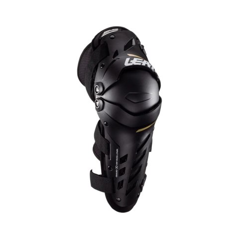 LEATT NAKOLANNIKI OCHRANIACZE KOLAN DUAL AXIS JUNIOR (DZIECIĘCE) KNEE AND SHIN GUARD BLACK KOLOR CZARNY LEATT