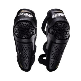 LEATT NAKOLANNIKI OCHRANIACZE KOLAN DUAL AXIS PRO KNEE AND SHIN GUARD BLACK KOLOR CZARNY ROZMIAR XXL LEATT