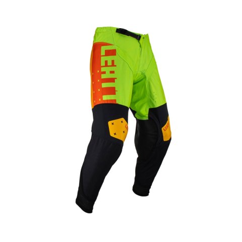 LEATT SPODNIE MOTO 4.5 PANT CITRUS KOLOR POMARAŃCZOWY/ŻÓŁTY FLUO/CZARNY ROZMIAR L LEATT
