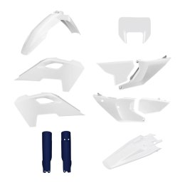POLISPORT KOMPLET PLASTIKÓW (FULL KIT) HUSQVARNA TE/FE TPI '24-'25 W ZESTAWIE OSŁONA LAMPY PRZEDNIEJ (8681500001) I OSŁONY AMORT POLISPORT
