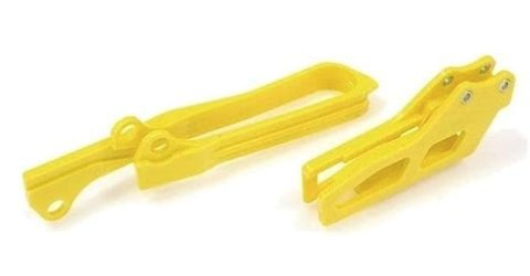 POLISPORT PROWADNICA I ŚLIZG ŁAŃCUCHA (KOMPLET) SUZUKI RMZ 250 '19-'22; RMZ 450 '18-'22 KOLOR ŻÓŁTY POLISPORT
