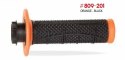 PROGRIP 2025/12 MANETKI PG809 OFF ROAD Z BLOKADĄ SCS LOCK-ON + 7 ADAPTERÓW ROLGAZU (22+25MM) KOLOR POMARAŃCZOWY CZARNY DWUSKŁADN PRO GRIP