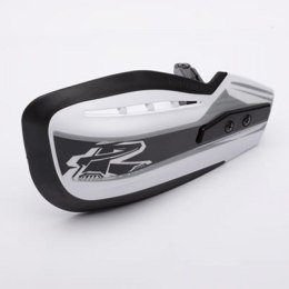 RENTHAL MX ZESTAW NAKLEJEK OSŁONY RĄK (HANDBARY) (LISTKI) KOLOR BIAŁY SZARY RENTHAL