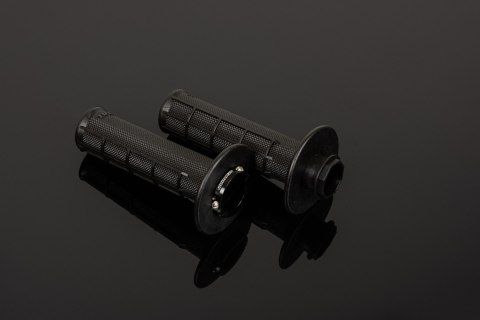 RENTHAL MANETKI MX R-WORKS LOCK-ON ULTRATACKY (HALF WAFFLE) KOLOR CZARNY RENTHAL