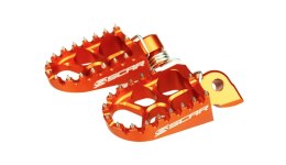 SCAR RACING PODNÓŻKI PEGI ALUMINIOWE KTM SX/EXC '98-'16, HUSQVARNA '14-'16, GASGAS MC 50/65 '21-'24, SHERCO '08-'25, BETA RR '05 SCAR