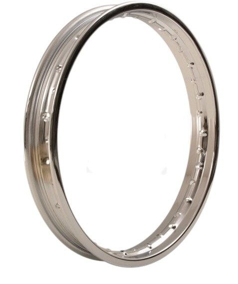 TOURMAX 2025/09 OBRĘCZ KOŁA PRZEDNIEGO (FELGA) CHROM 18" X 1.85" (36 OTWORÓW) HONDA CB 250 (HAMULEC BĘBNOWY) (OEM: 44701-KB4-013 TOURMAX