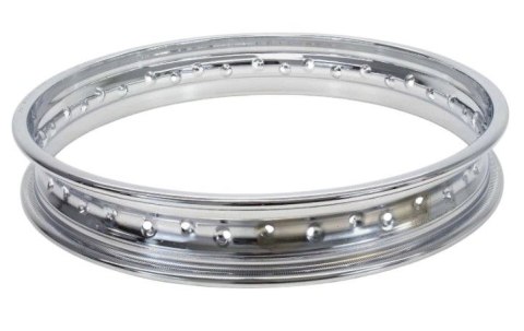TOURMAX 2025/09 OBRĘCZ KOŁA TYLNEGO (FELGA) CHROM 18" X 2.15" (40 OTWORÓW) HONDA CB 750 (HAMULEC BĘBNOWY) (OEM: 42701-300-013) ( TOURMAX