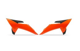 UFO 2025/11 OSŁONY CHŁODNICY KTM SX 85 '18-'26 KOLOR POMARAŃCZOWY UFO