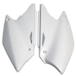 UFO BOCZKI TYLNE KAWASAKI KXF 250 '04-'05 KOLOR BIAŁY - ZASTĘPUJE SU03932041 UFO