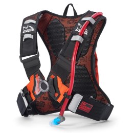 USWE CAMEL BAG MOTO HYDRO 3 FACTORY ORANGE KOLOR CZARNY/POMARAŃCZOWY MOTO/ROWER POJEMNOŚĆ 2L PŁYN (3L PLECAK + 2L PŁYN) - ZASTĘP USWE