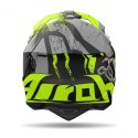 AIROH CROSS / ENDURO / ATV / QUAD WRAAAP DARKNESS KOLOR ZIELONY FLUO/CZARNY/SZARY ROZMIAR M AIROH