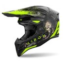 AIROH CROSS / ENDURO / ATV / QUAD WRAAAP DARKNESS KOLOR ZIELONY FLUO/CZARNY/SZARY ROZMIAR S AIROH