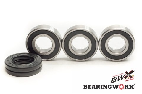BEARING WORX ŁOŻYSKA KOŁA TYLNEGO Z USZCZELNIACZAMI KAWASAKI KX 125/250 97-02 (25-1224) BEARING WORX