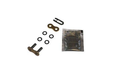 CZ 2025/12 ZAPINKA ŁAŃCUCHA 520 NXR ACTIVE RING (X-RING) ZŁOTA CLIP P CZ ŁAŃCUCHY