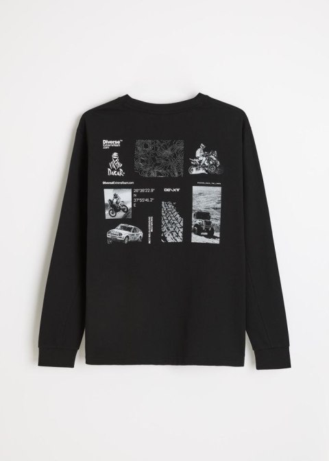 DIVERSE NOWY TOWAR EXTREME TEAM - DAKAR RALLY BLUZKA DKR LG 0125 KOLOR CZARNY L DAKAR RALLY