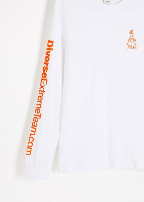 DIVERSE NOWY TOWAR EXTREME TEAM - DAKAR RALLY BLUZKA DKR LG 0225 KOLOR BIAŁY L DAKAR RALLY