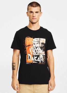 DIVERSE NOWY TOWAR EXTREME TEAM - DAKAR RALLY KOSZULKA DKR DES 2025 KOLOR CZARNY M DAKAR RALLY