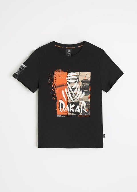 DIVERSE NOWY TOWAR EXTREME TEAM - DAKAR RALLY KOSZULKA DKR DES 2025 KOLOR CZARNY M DAKAR RALLY