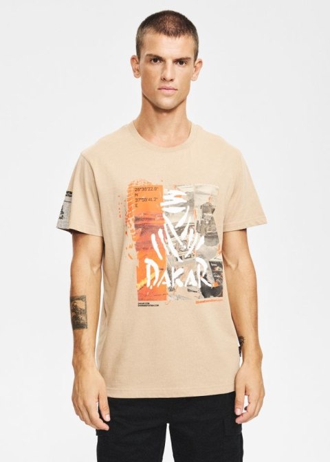 DIVERSE NOWY TOWAR EXTREME TEAM - DAKAR RALLY KOSZULKA DKR DES 2025 KOLOR PIASKOWY XXL DAKAR RALLY