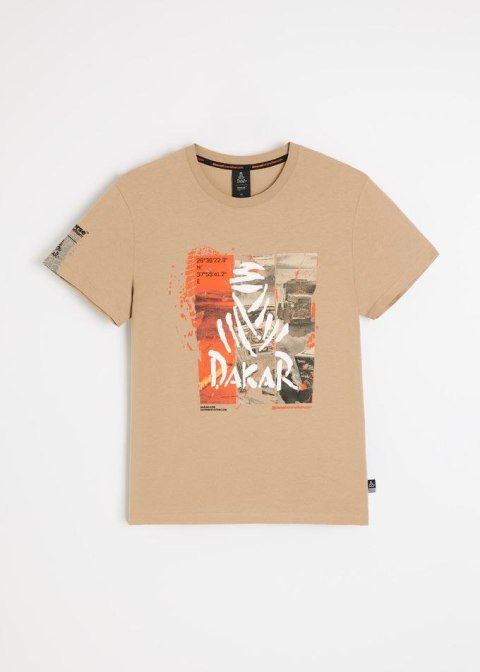 DIVERSE NOWY TOWAR EXTREME TEAM - DAKAR RALLY KOSZULKA DKR DES 2025 KOLOR PIASKOWY S DAKAR RALLY