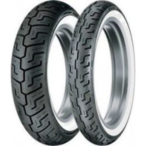 DUNLOP OPONA 100/90-19 D401 57H TL PRZÓD WWW BIAŁY BOK HARLEY-DAVIDSON DOT 28/2024 DUNLOP