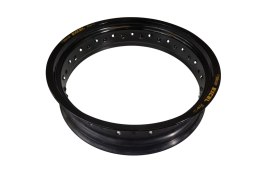 EXCEL (H) FELGA/OBRĘCZ 18 X 4.25 BMW F800GS 2011, TYŁ, PIASTA OEM, 36 SZPRYCH, KOLOR CZARNY (NA ZAMÓWIENIE - BOK@OLEKMOTOCYKLE.P HAAN WHEELS