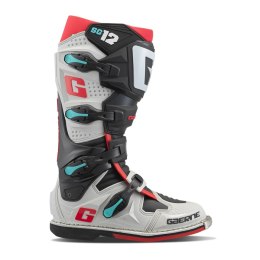GAERNE BUTY CROSS/ENDURO MODEL SG-12 GRAVEL KOLOR SZARY/CZERWONY/NIEBIESKI/CZARNY ROZMIAR 45 GAERNE