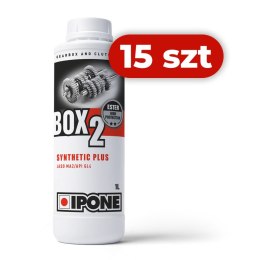 IPONE BOX 2 SYNTHESIS OLEJ PRZEKŁADNIOWY DO SKRZYNI BIEGÓW SYNTHETIC PLUS 1L (AKC) (15) KARTON 15 SZTUK IPONE