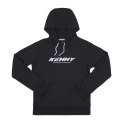 KENNY RACING BLUZA Z KAPTUREM DAMSKA CORE BLACK KOLOR CZARNY ROZMIAR M KENNY RACING