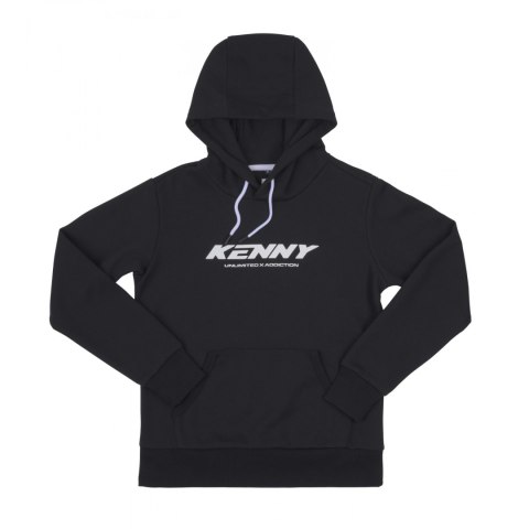 KENNY RACING BLUZA Z KAPTUREM DAMSKA CORE BLACK KOLOR CZARNY ROZMIAR M KENNY RACING
