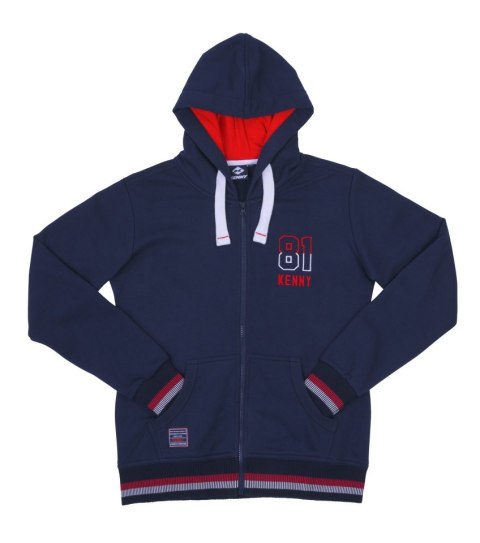 KENNY RACING BLUZA Z KAPTUREM DAMSKA SUZUKA KOLOR NIEBIESKI/CZERWONY ROZMIAR M KENNY RACING