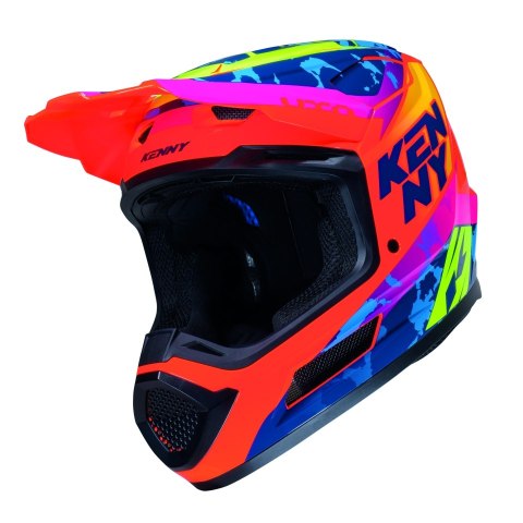 KENNY RACING KASK CROSS/ENDURO PERFORMANCE ERT GRAPHIC + SOCAL KOLOR POMARAŃCZOWY/ ROZMIAR S KENNY RACING