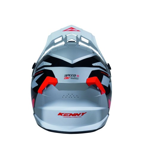 KENNY RACING KASK CROSS/ENDURO TRACK GRAPHIC SPEED BLACK RED KOLOR BIAŁY/CZARNY/CZEROWNY ROZMIAR XXL KENNY RACING