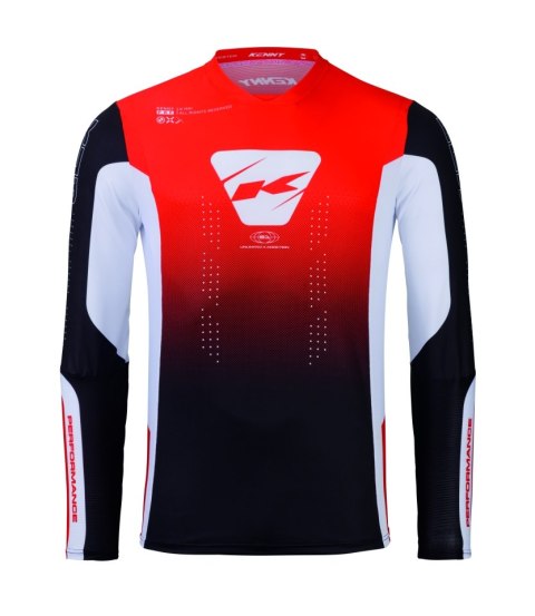 KENNY RACING KOSZULKA CROSS/ENDURO PERFORMANCE RED KOLOR CZEROWNY ROZMIAR L KENNY RACING