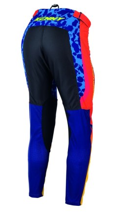 KENNY RACING SPODNIE CROSS/ENDURO PERFORMANCE KID/JUNIOR/DZECIĘCE SOCAL KOLOR POMARAŃCZOWY/NIEBIESKI ROZMIAR 22 (6 LAT) KENNY RACING
