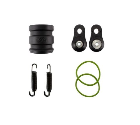 OXA FACTORY 2025/08 ZESTAW MONTAŻOWY, MOCOWANIE, SPRĘŻYNY, ZŁĄCZKA WYDECHU (DYFUZORA) SHERCO SE / SE-R 250 300 250 (GUMA 28/30MM OXA