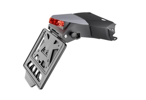 RACETECH (RTECH) 2025/12 BŁOTNIK TYLNY Z LAMPĄ I MOCOWANIEM TABLICY REJESTRACYJNEJ RACING (REGULOWANY W DWÓCH POZYCJACH 30 I 60  RACETECH