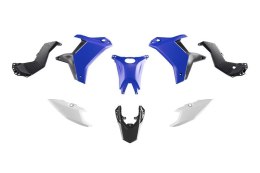 RACETECH (RTECH) 2025/12 KOMPLET PLASTIKÓW (BEZ PRZEDNIEGO BŁOTNIKA) T7 YAMAHA TENERE 700 '25-'26 KOLOR CZARNY / NIEBIESKI / BIA RACETECH