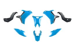 RACETECH (RTECH) 2025/12 KOMPLET PLASTIKÓW (BEZ PRZEDNIEGO BŁOTNIKA) T7 YAMAHA TENERE 700 '25-'26 KOLOR JASNY NIEBIESKI / CZARNY RACETECH