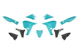 RACETECH (RTECH) 2025/12 KOMPLET PLASTIKÓW (REVOLUTION) (BEZ PRZEDNIEGO BŁOTNIKA) KOVE X PRO / RALLY 800 '24-'25 KOLOR CZARNY /  RACETECH